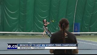 On Tap is the MW Tennis Tournament for Boise State