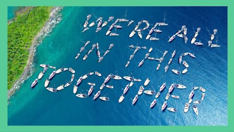 Celebrities Spell Out 'We're All In This Together' With Their Yachts