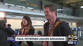 Paul Petersen heading home to Arizona