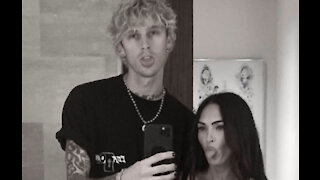 Megan Fox says being in love with Machine Gun Kelly is like 'being in love with a tsunami'