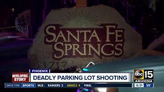 Two men shot, killed in Phoenix apartment parking lot
