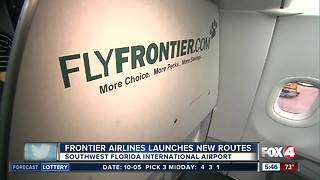 Frontier launches new flights from RSW airport