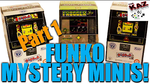 Dig Dug / Frogger Funko Mystery Minis Unboxing Part 1 of 2