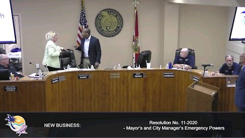 Lake worth city commissioner Omari Hardy speaks the truth