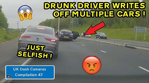 Dashcam: Crazy driver causes chaos on the highway