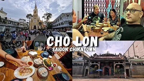 Saigon Vietnam Chinatown | District 5 Cho Lon | Eating Dim Sum With ‎@FoodXBert