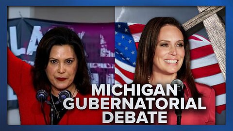 Tudor Dixon & Botox Whitmer Final Debate Ahead of Michigan Midterm Election 2022