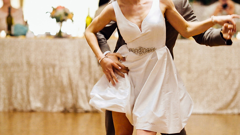 Newlyweds Wow Everyone Present With Their First Dance