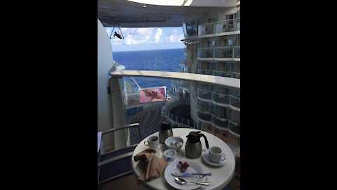 Broad walk stateroom view,Oasis of the seas