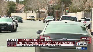 Police investigating death of 2-year-old
