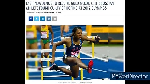LASHINDA DEMUS TO RECEIVE GOLD MEDAL AFTER RUSSIAN ATHLETE FOUND GUILTY OF DOPING AT 2012 OLYMPICS