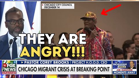 Black Chicagoans want trump back mad at mayor Brandon Johnson over illegal immigration crisis