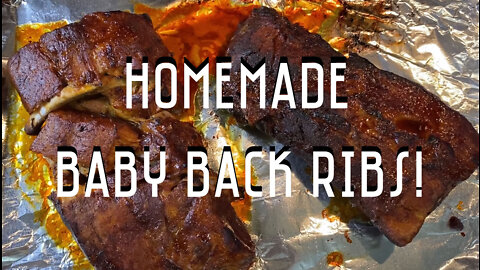 Homemade Baby Back Ribs - Slow Cooker