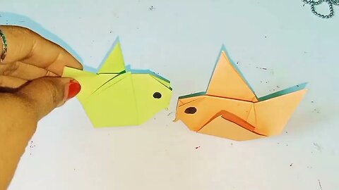 How to make an easy Origami Bird's - DIY Paper Toys - Easy Paper Bird's