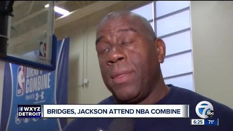 Magic Johnson believes Michigan State's Miles Bridges and Jaren Jackson are both top-10 picks
