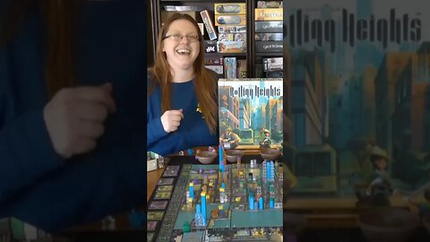 Rolling Heights - Intro. #boardgames #citybuilder #games # #boardgamer #tabletopgames