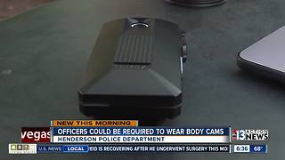 Henderson police could be required to buy body cameras