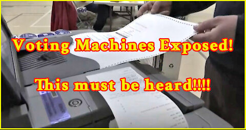 Voting Machines Exposed! Jovan Pulitzer