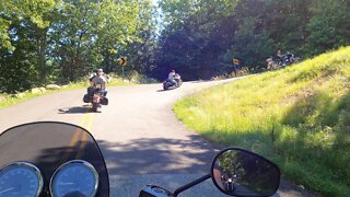 Group Ride Up Mt. Nebo Arkansas 2020