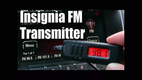 Insignia FM Radio Transmitter w/ 8-Pin Apple Lightning Connector Review