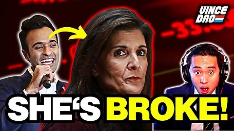 Vivek Ramaswamy CLOWNS Nikki Haley For Going BROKE After Donors CANCEL Funds!