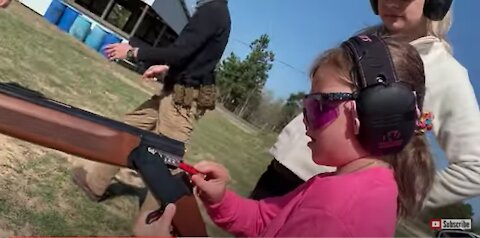 Skeet Shooting w/8 Year Old Phenom, Autumn from Autumn's Armory!!