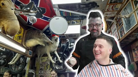 I Visited The ONLY American Rock 'n' Roll Barbershop In Russia!