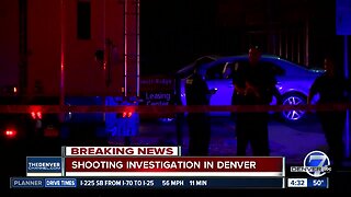 Shooting in Denver leaves one wounded as police investigate