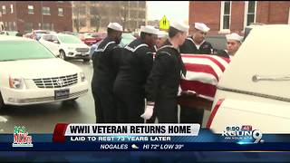 WWII Veteran laid to rest 73 years later