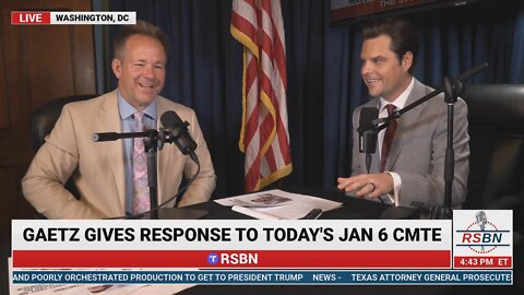 Matt Gaetz Sounds Off on Guns, Abortion, Jan 6, and our Military! LIVE from Washington, D.C. 6/23/22