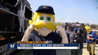 Brewers fans soak in spring, start of the season