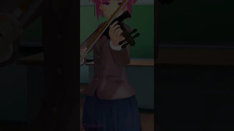 #shorts Natsuki x Canon Rock 2.0 (Doki Doki Literature Club / DDLC Mod)