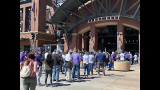 "Man, we're just excited" -- Rockies fans pumped about Opening Day, warm weather
