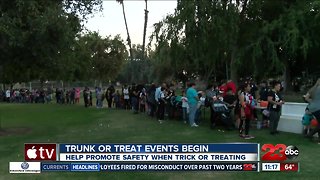 Trunk or Treat events begin