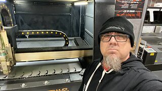 Cutting stuff with lasers - live workflow at SMD HQ