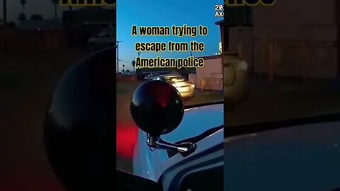 Watch his attempt to flee from the American police forces during the security investigation