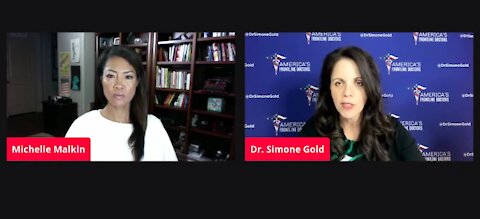 Dr. Simone Gold Interview on Medical Discrimination/Experimental Vaccine - Malkin