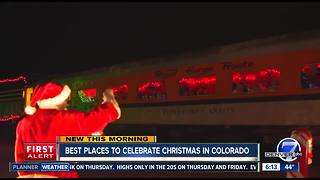 Christmas train rides in Colorado