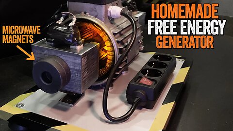 Amazing 10Kw Free Energy Generator with Microwave Parts