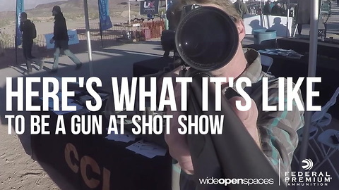 What It's Like to Be a Gun at SHOT Show
