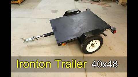 Ironton Utility Trailer - How To Assemble