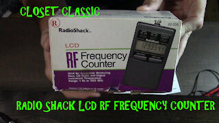 AirWaves Episode 40: Closet Classic, LCD RF Frequency Counter!