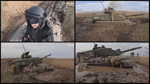 Ukraine: British Challenger 2 tank useless heavyweight in the mud fight