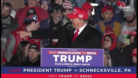 Trump Rally in Pennsylvania: President Trump Speaks in Schnecksville, PA (April 13)