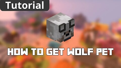 How To Get WOLF PET in Hypixel Skyblock