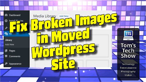 Updating Database on Moved WordPress Site