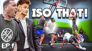 I'M REALLY HIM! | 39 YEAR OLD HOOPER ABSOLUTELY EMBARRASSES 2 PRO HOOPERS! | Iso That - Episode 1