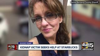 Kidnapped woman from California and suspect spotted at Goodyear Starbucks