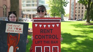 "The Rent is Too Damn High" - Protesters Rally at the State Capitol