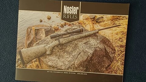 Vintage CATALOG REVIEW: Nosler RIFLES 2014 Catalog